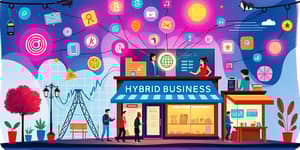 Modelos Híbridos: Lo Mejor del Online y Offline para tu Negocio